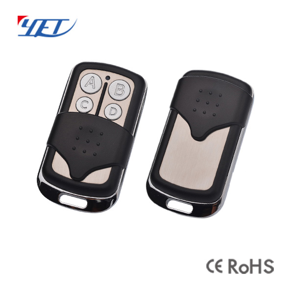 金屬拷貝型433電動(dòng)門(mén)無(wú)線遙控器YET019